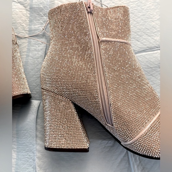 New- Elegant shiny rhinestone Sexy Ankle Boots 2025 Season - Picture 10 of 12